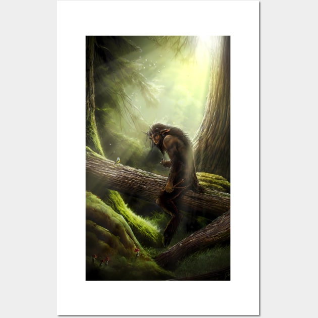 Forest Satyr Wall Art by TheGamingGeeks